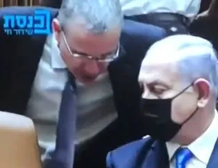 Netanyahu uyarılarak koltuktan kaldırıldı