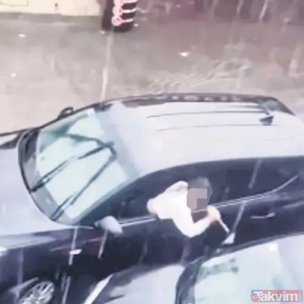 Şişli'de ortalığı birbirine kattı! Oyuncu Ceren Bıyıklı 5 farklı noktada 5 ayrı araca hasar verdi! - 3