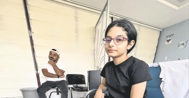 13 yaşındaki depremzede Verde, Çocuk İyilik Merkezi aracılığıyla bacak protezine kavuştu