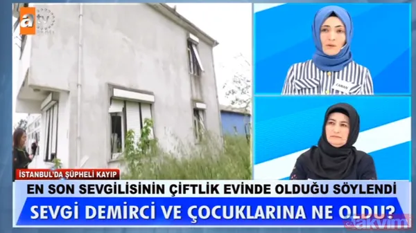Müge Anlı çocuklarıyla sırra kadem basan Sevgi Demirci olayında kan donduran detaya ulaştı! Yıkık evden çıkan kanlı lavabo ve ayakkabı... - 2