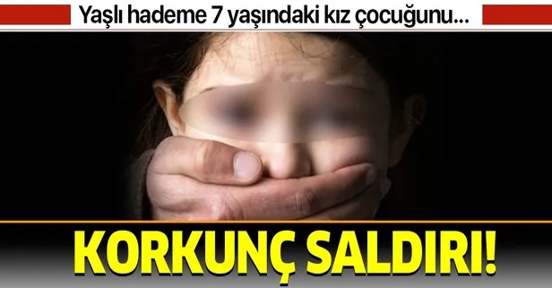 Yaşlı hademe 7 yaşındaki çocuğu istismar etti!