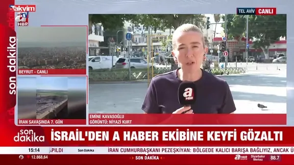 A Haber Ekibi İsrail'de alıkonuldu: Emine Kavasoğlu 3 saati anlattı