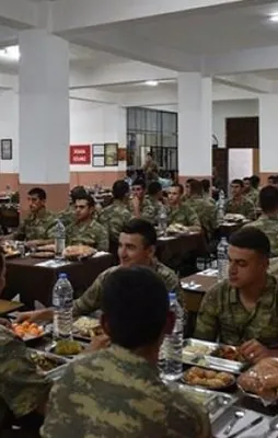 Jandarma'nın yemek duasında değişiklik