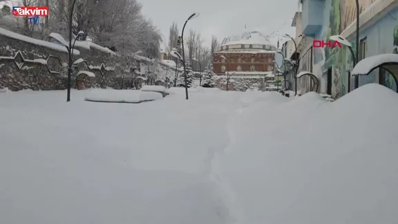 Van'da 405 yerleşim yerinin yolu ulaşıma kapandı