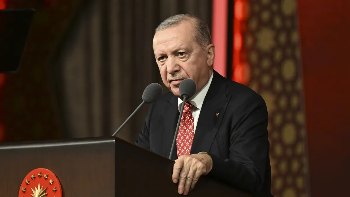 TDT 13. Zirvesi Ankara'da! Başkan Erdoğan liderleri karşıladı