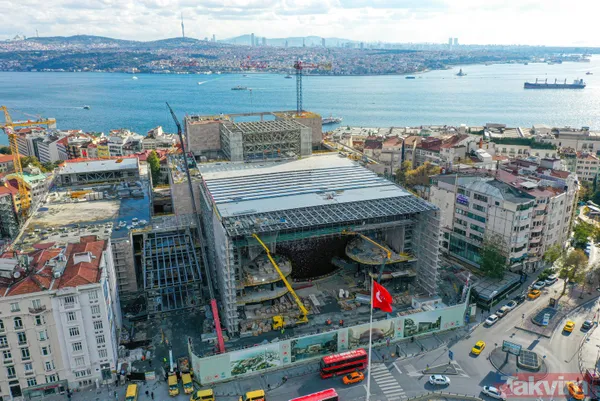Atatürk Kültür Merkezi'nde inşaatın yüzde 78'i tamamlandı - 2