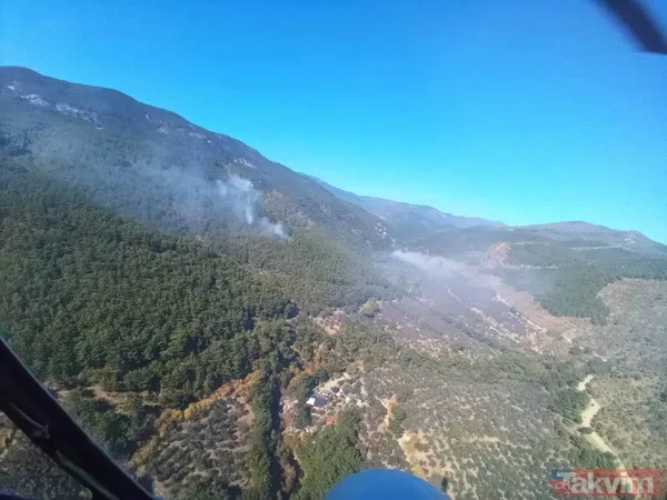 SON DAKİKA: Kazdağları'nda orman yangını! 3 saatlik müdahaleyle kontrol altına alındı - 12