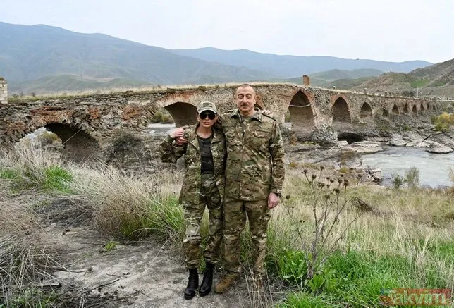 Azerbaycan Cumhurbaşkanı İlham Aliyev, 28 yıl sonra Karabağ'da zafer turu attı