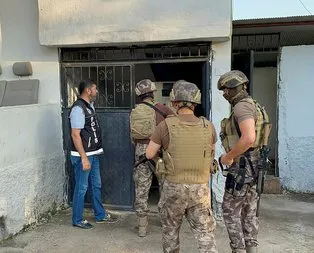 Osmaniye’de torbacı operasyonu: 7 gözaltı