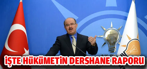 İşte hükümetin dershane raporu