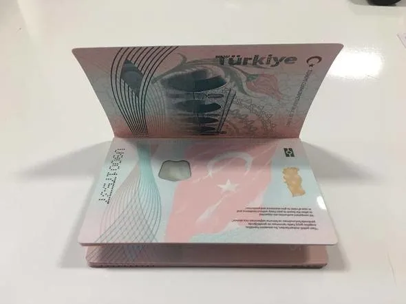 İşte yeni nesil pasaportlardan ilk görüntüler!-1