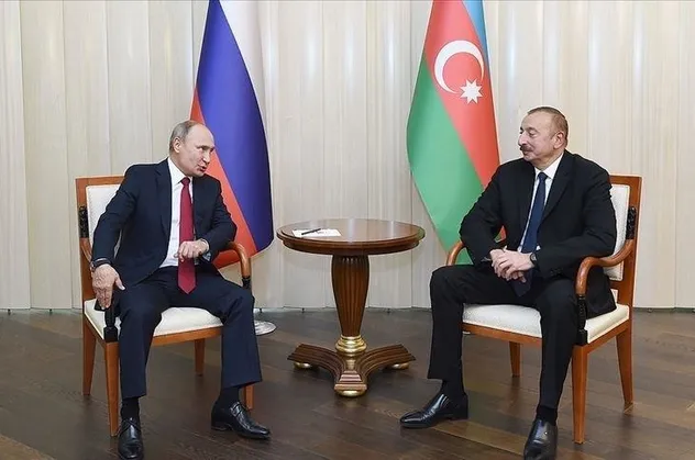 Putin ve Aliyev'den 'Ukrayna' görüşmesi!