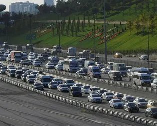 Bayram trafiği başladı