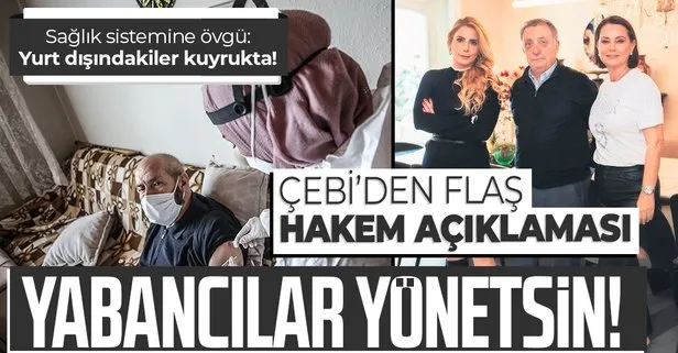 Beşiktaş Başkanı Çebi’den flaş açıklamalar: Türkiye’de yaşlılar evde aşılanırken yurt dışındakiler kuyrukta bekliyor