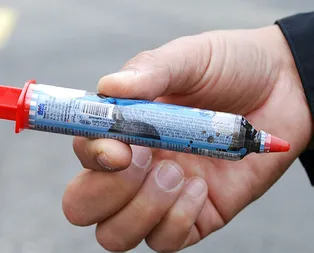 1 liralık cinayet aleti: Şırınga çikolata