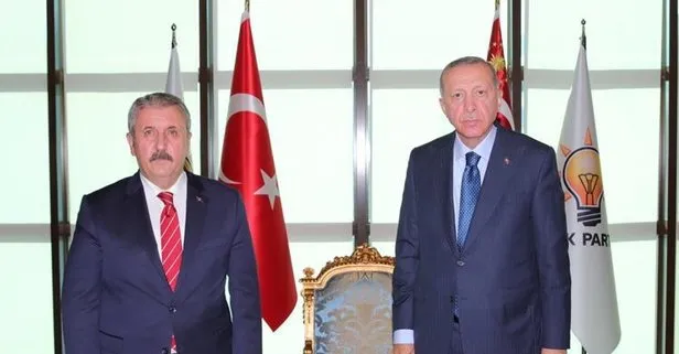 Başkan Erdoğan’dan AK Parti Genel Merkezi’nde önemli kabul