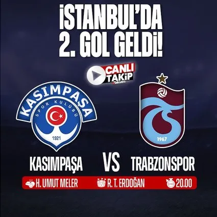 Kasımpaşa - Trabzonspor | CANLI