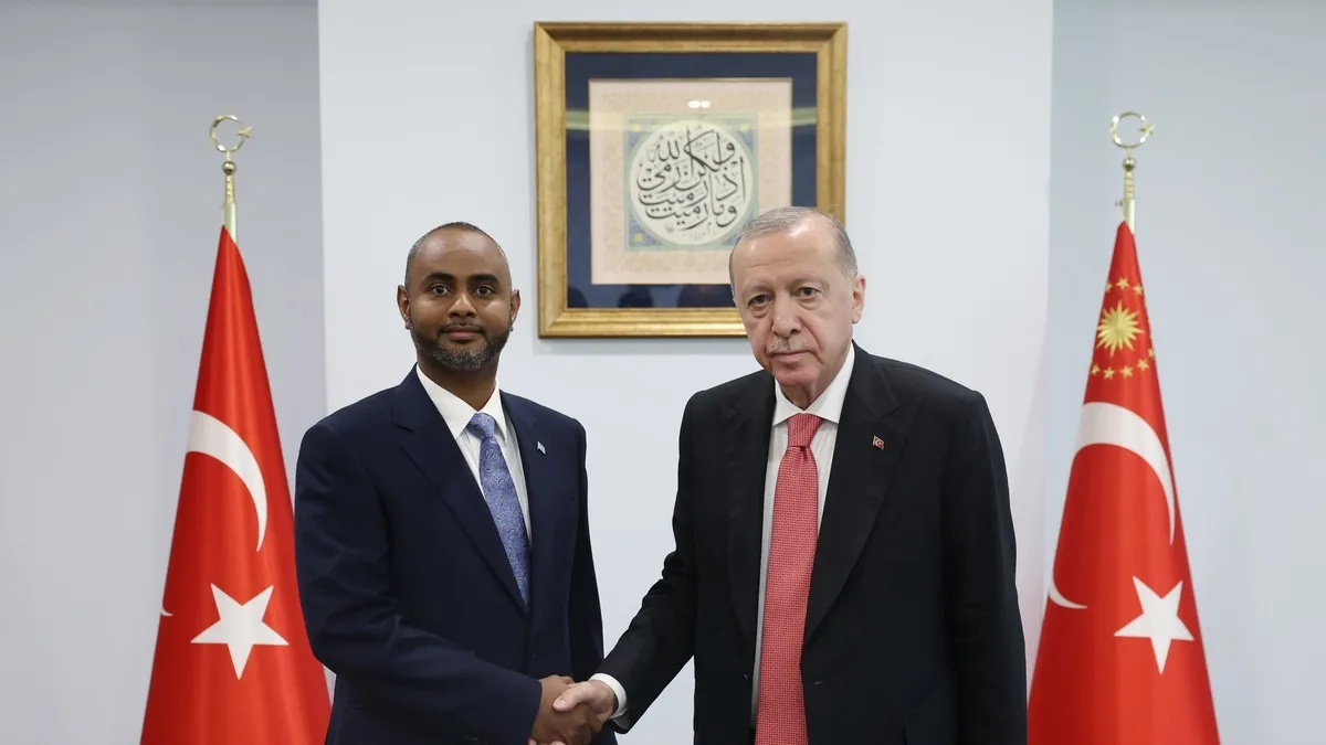 Başkan Erdoğan'dan Somali Teması! Deniz Ulaştırma Bakanı Abdulkadir Muhammed Nur'u kabul etti