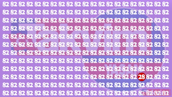 82 sayısının içindeki tek farklı sayıyı bulabilir misin? Ben bu bulmacayı çözerim diyenler buyursun gelsin - 8