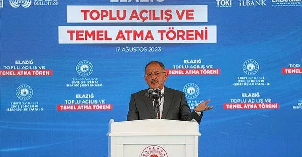 Çevre Şehircilik ve İklim Değişikliği Bakanı Mehmet Özhaseki ’Büyük bir imkan’ diyerek açıkladı: Vatandaş evini yaptıkça para vereceğiz