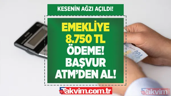 Başvur yarın ATM'den al! Emekliye 9.000 TL'ye yakın ödeme! Maaşlara 3 yılda 1 eklenecek! Kesenin ağzı açıldı yarış kızıştı! TEB, Ziraat, Vakıfbank, Fiba... - 1