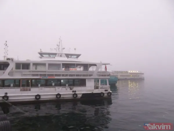 SON DAKİKA: İstanbul sis durumu! Megakent sis altında kayboldu - 34