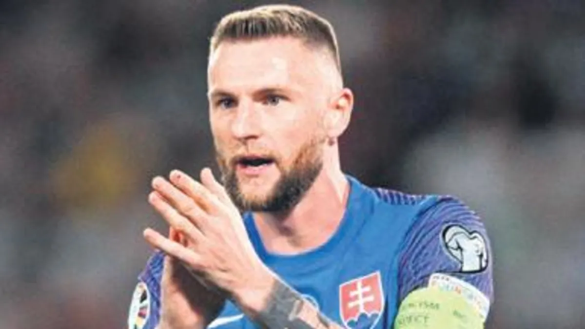 Milan Skriniar Slovakya formasıyla Slovenya’ya karşı üstün performans gösterdi!