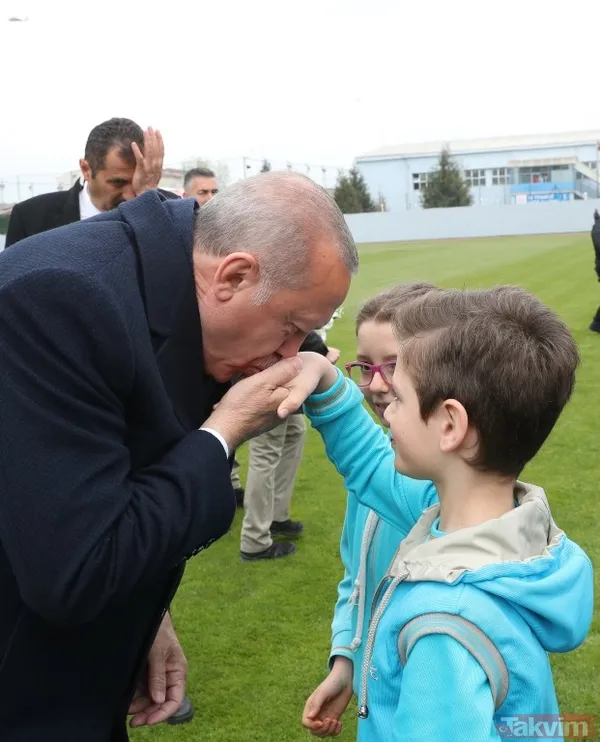 Başkan Erdoğan'a Düzce'de sevgi seli! - 8