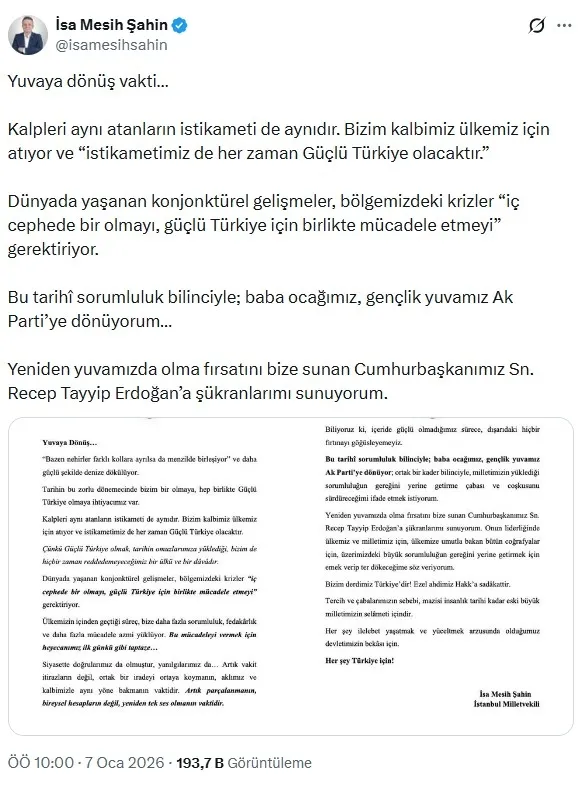 rozetler-baskan-erdogan-iste-ak-partiye-katilan-milletvekilleri-1767779020713.jpeg Rozetler Başkan Erdoğan'dan: İşte AK Parti’ye katılan milletvekilleri | Hasan Ufuk Çakır'dan bomba sözler!-5