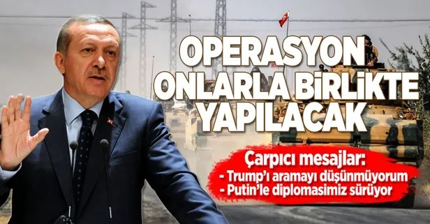 Erdoğan: Afrin operasyonu Suriyeli muhaliflerle birlikte yapılacak