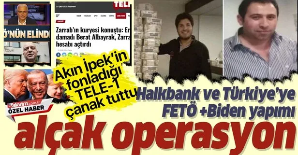 ABD’de Halkbank ve Türkiye’ye alçak operasyon! FETÖ kurguladı, CHP yanlısı Tele-1 çanak tuttu