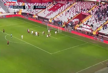 GOL | Antalyaspor 0-1 Gençlerbirliği