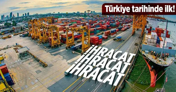 Türkiye’nin ihracat artışı %43.3 ulaşarak tarihte ilk defa toplam ihracat payında %1’i geçti!
