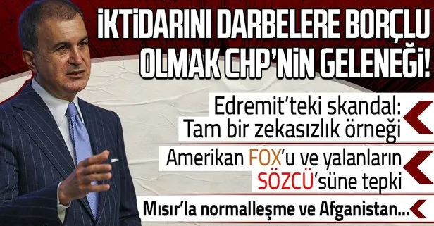 Son dakika: AK Parti MYK sonrası Ömer Çelik’ten önemli açıklamalar
