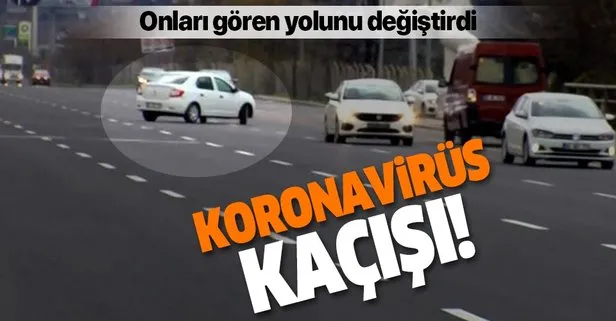 Ankara'da koronavirüs kaçışı! Gören yolunu değiştirdi