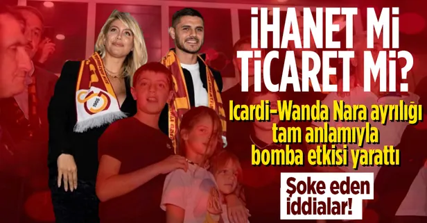İhanet mi ticaret mi? Icardı-Wanda Nara ayrılığı tam anlamıyla bomba etkisi yarattı