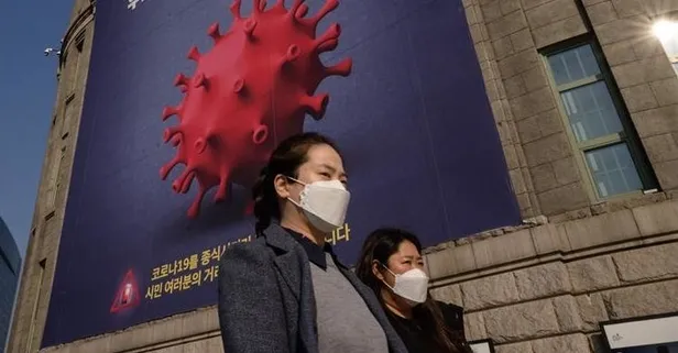 Güney Kore'de rekor vaka koronavirüs artışı