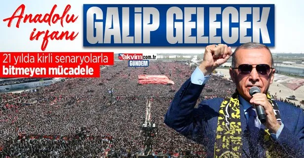 Son dakika: Başkan Recep Tayyip Erdoğan’dan seçim paylaşımı: Anadolu İrfanının galip geleceğine yürekten inanıyoruz