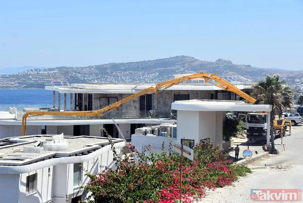 Turizm cenneti Bodrum'da yasağa rağmen inşaatlar sürüyor - 1