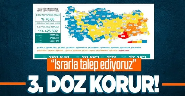 Sağlık Bakanlığı 19 Ekim 2021 koronavirüs vaka, vefat ve aşı tablosunu paylaştı! Kovid-19 son durum