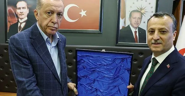 Başkan Erdoğan, Gümüşhane Valiliğini ziyaret etti