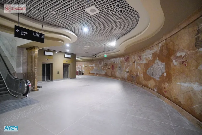 'En'lerin ve 'İlk'lerin projesi! Gayrettepe-Kağıthane metro hattı açıldı! İstanbul Havalimanı metrosu özellikleri neler? Hangi duraklar var?-9