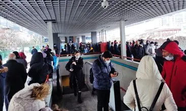 İstanbul’da metro arızası