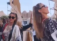 Sosyal medyada HelpTurkey diye algı peşinde koşan Türkiye güzeli Şevval Şahinin aslında partide eğlendiği ortaya çıktı