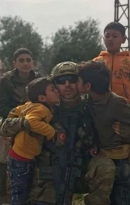 Afrinli çocukların Mehmetçik sevgisi