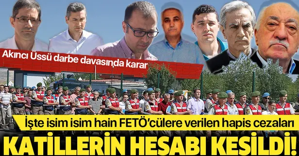 SON DAKİKA: Akıncı Üssü davasında karar açıklandı: Hain FETÖ'cülere ceza yağdı