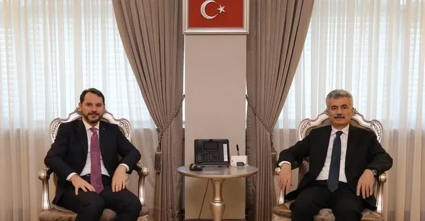 Bakan Albayrak'tan anlamlı ziyaret