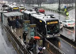 Kar İstanbul’a da geldi