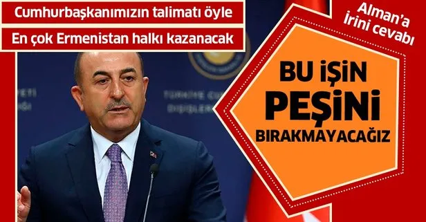 Son dakika | Dışişleri Bakanı Mevlüt Çavuşoğlu: Süreç normalleşirse en çok Ermenistan halkı kazanacak