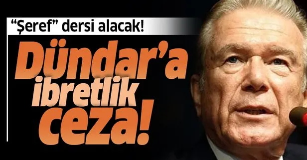 Uğur Dündar'a okuma cezası